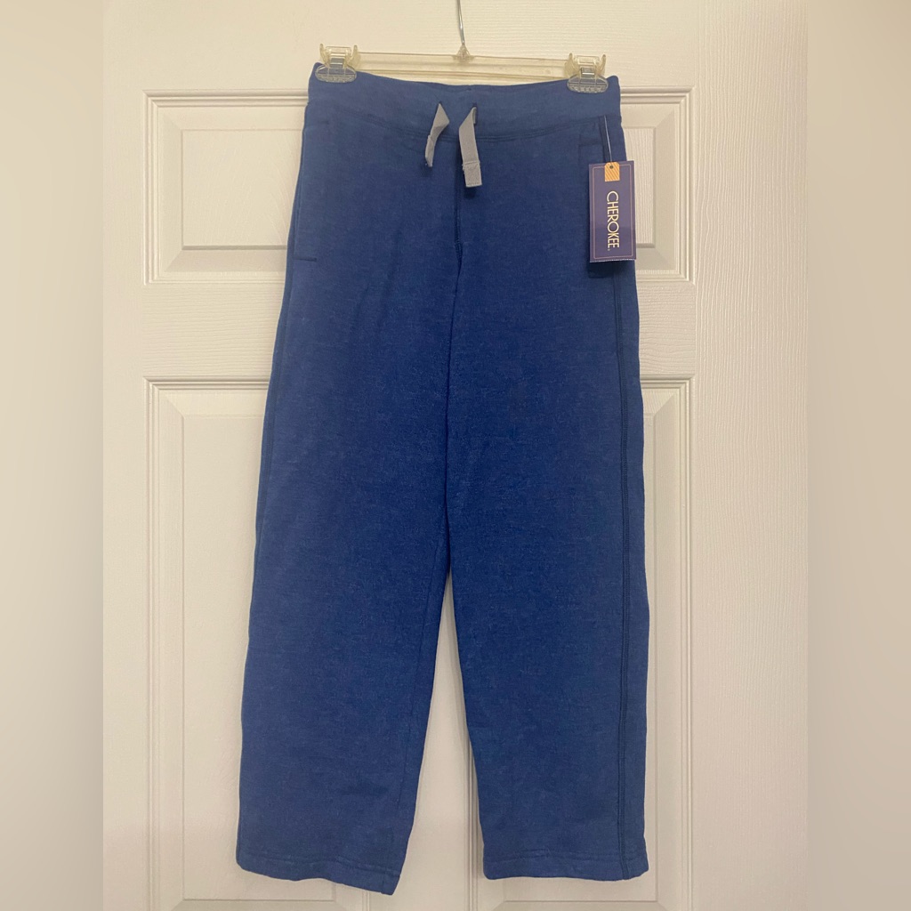 Cherokee Blue Kids Joggers. Size M (8/10) Nwt.
